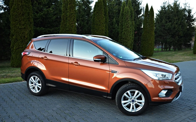 Ford Kuga cena 73900 przebieg: 86000, rok produkcji 2017 z Chodzież małe 781